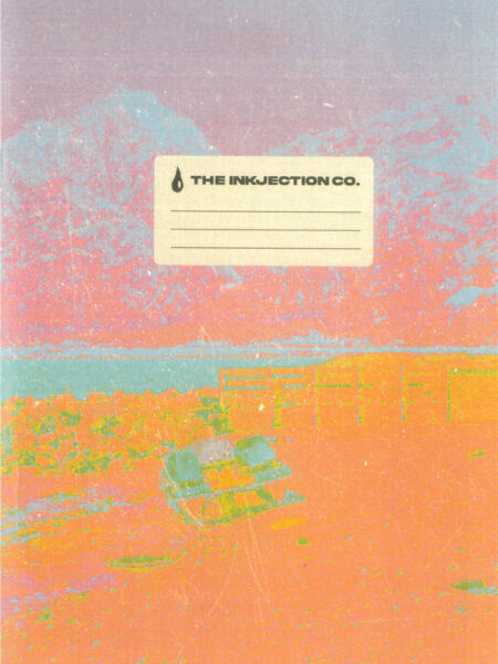 Neon Mountain View A5 Notebook